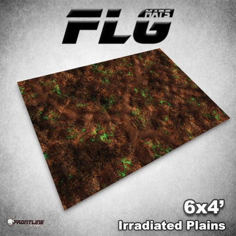 Frontline Gaming: Mats - Irradiated Plains 6'x4' Gaming Mat FLG