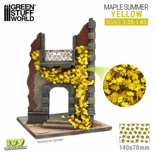 Green Stuff World: Modelling Ivy - Yellow Maple Large Model Tools & Glue Green Stuff World