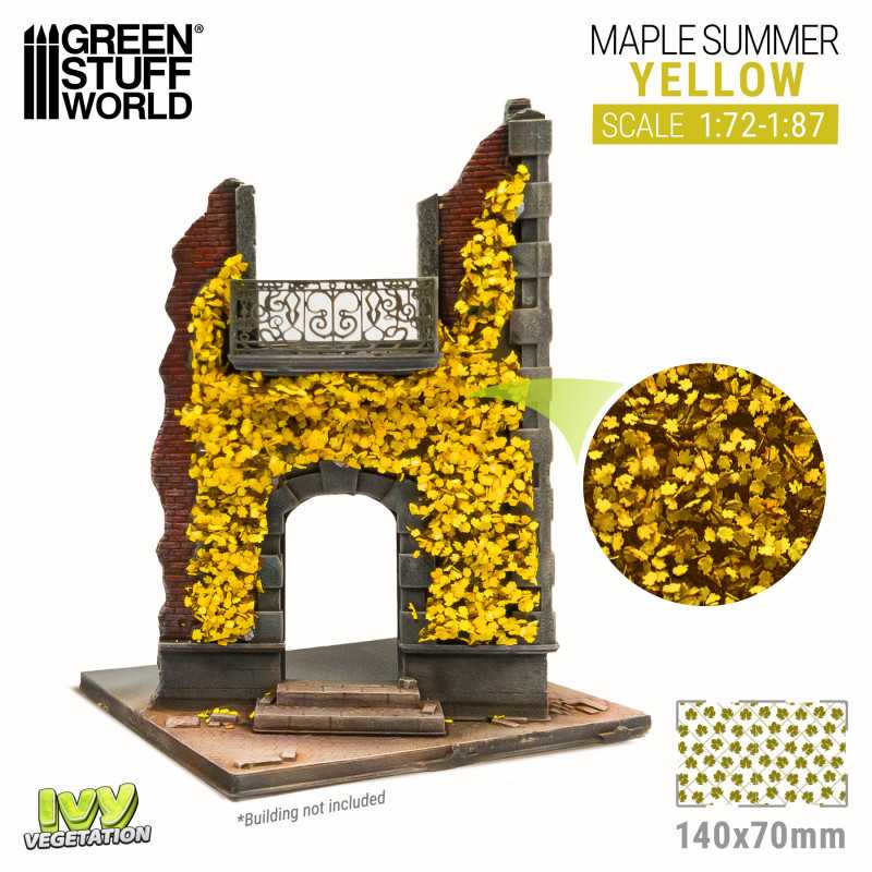 Green Stuff World: Modelling Ivy - Yellow Maple Small Model Tools & Glue Green Stuff World