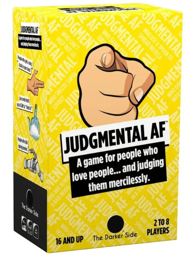 Judgmental AF Board Games Blue Orange Games