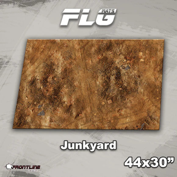 Frontline Gaming: Mats - Junkyard 44"x30" Gaming Mat FLG