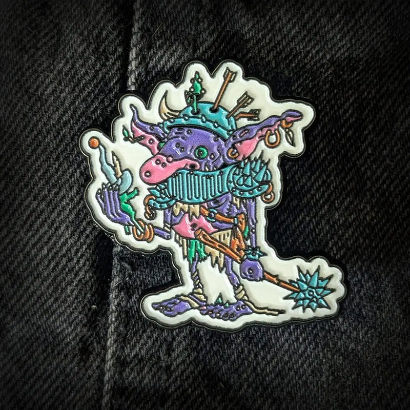 Rogue Hobbies: Rascaltown - Pin Badges Unpainted Miniatures Rogue Hobbies Knight Goblin