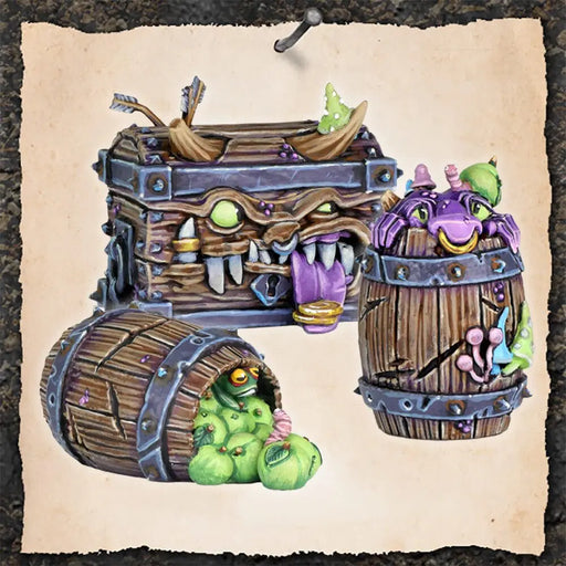 Rogue Hobbies: Rascaltown - Dungeon Obstacles Unpainted Miniatures Rogue Hobbies