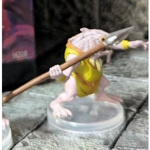 Dungeons & Dragons: Icons of the Realm: Vecna: Eve of Ruin: 3/40 Kuo-Toa (Thrown Spear) RPG Miniatures WizKids   