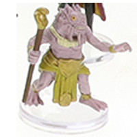 Dungeons & Dragons: Icons of the Realm: Vecna: Eve of Ruin: 13/40 Kuo-Toa Archpriest RPG Miniatures WizKids   
