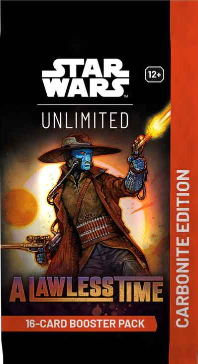 Star Wars: Unlimited A Lawless Time - Carbonite Booster Pack Star Wars Unlimited Sealed Fantasy Flight Games