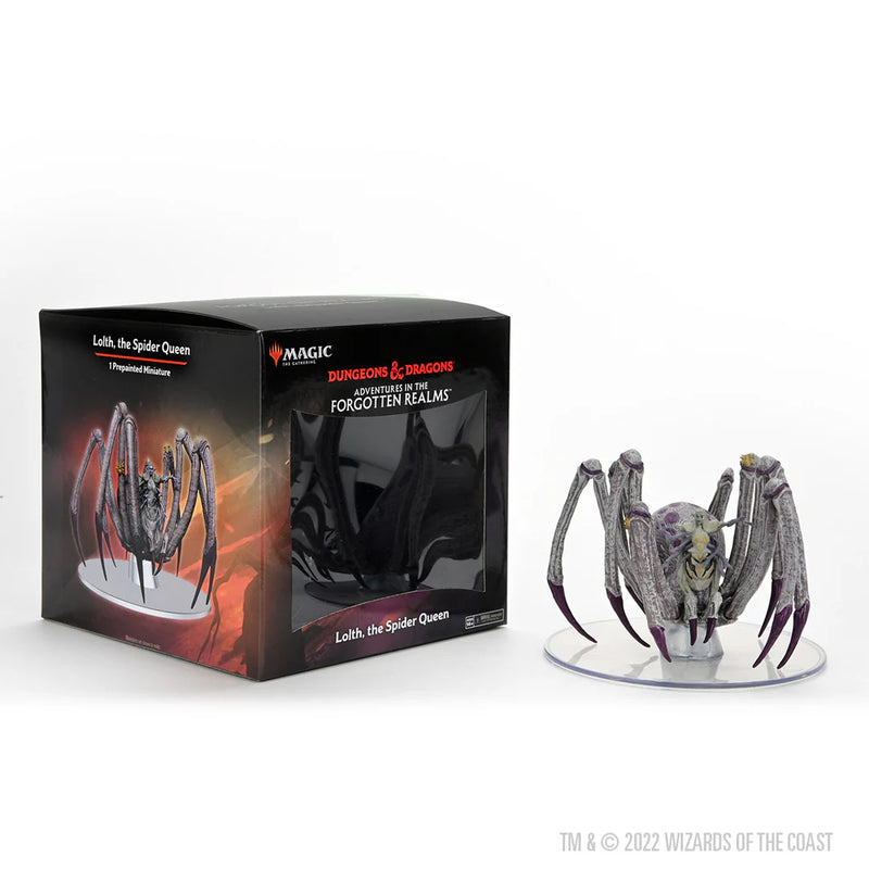 Magic the Gathering Premium Pre-Painted Miniatures: Lolth, the Spider Queen