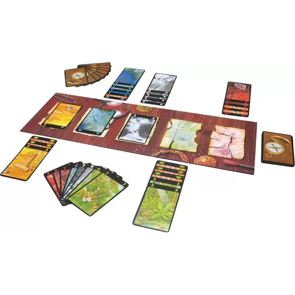Lost Cities (With 6th Expedition Expansion) Board Games Kosmos