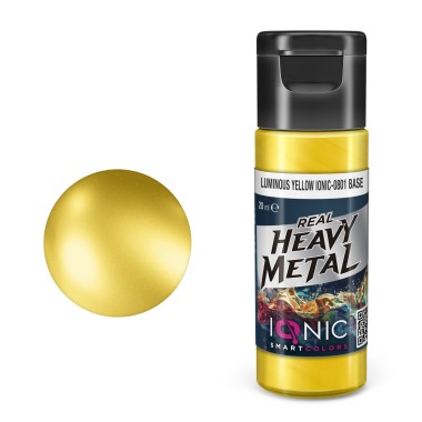 Ionic: Heavy Metal 0801 - Luminous Yellow Base Model Paints Runeforge Distribution