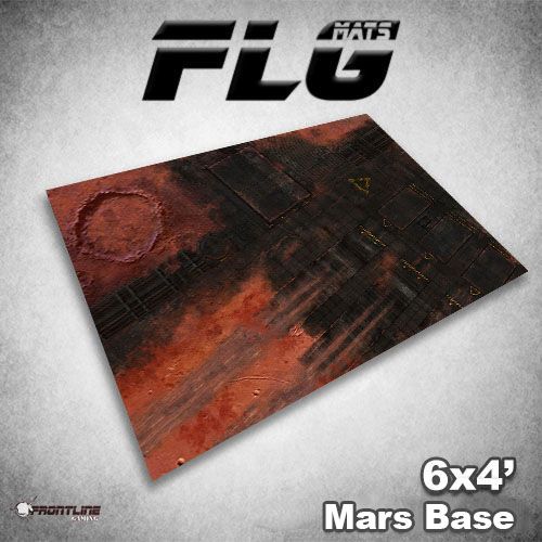 Frontline Gaming: Mats - Mars Base 6'x4' Gaming Mat FLG