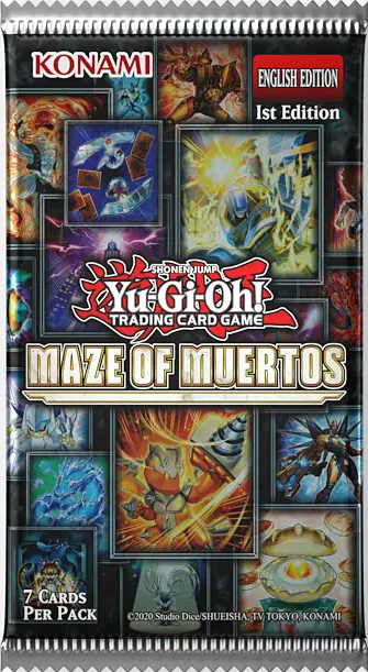Yu-Gi-Oh! Maze of Muertos - Booster Pack Yugioh Sealed Yu-Gi-Oh!