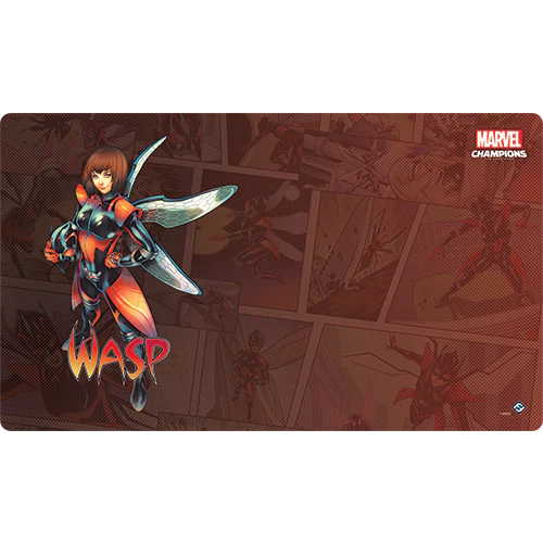 Marvel Champions: Playmat - "The Wasp" Card Supplies & Accesories Fantasy Flight Games   