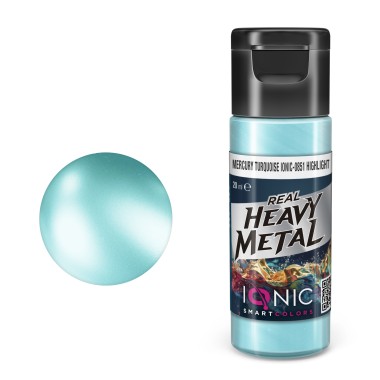 Ionic: Heavy Metal 0851 - Mercury Turquoise Highlight Model Paints Runeforge Distribution