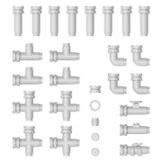 Green Stuff World: 3D printed set - Modular pipes 1:48-1:35 Model Tools & Glue Green Stuff World