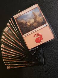 Basic Lands Pack - 10 Mountain Non-Foil MTG Single Magic: The Gathering