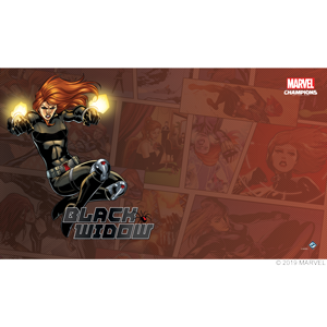 Marvel Champions: Playmat - "Black Widow" Playmats Fantasy Flight Games