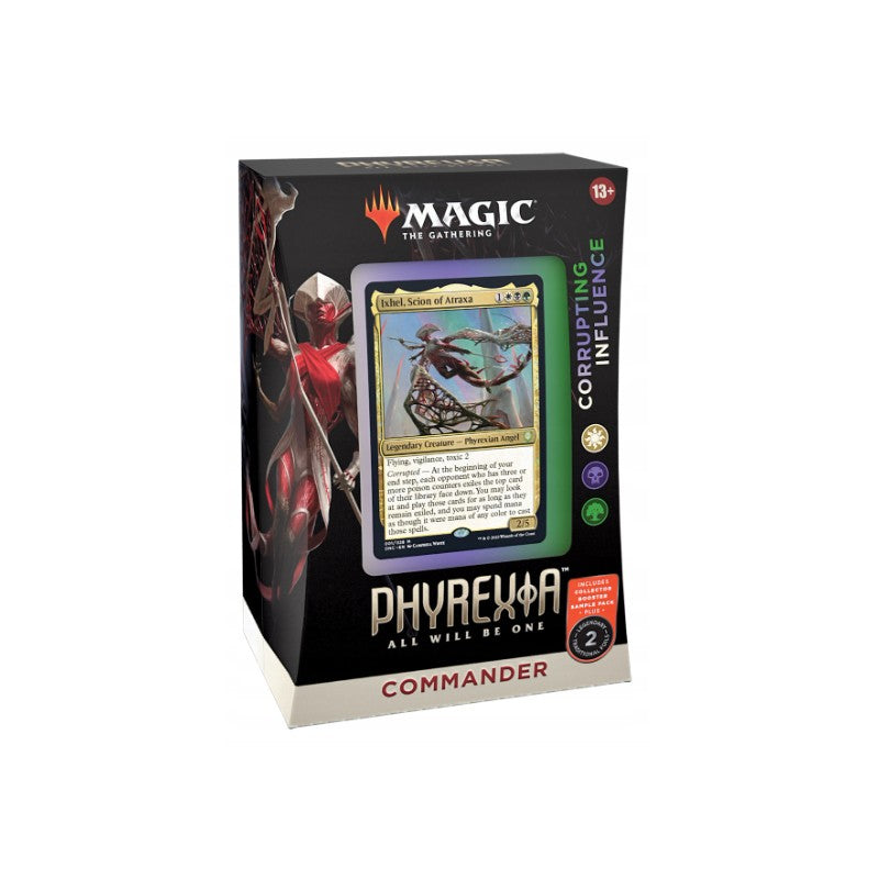 mtg phyrexia all will be one commander deck corrupting influence Phyrexia: Choose One:FIC All 4 Decks! Sale Commander is a different The War of the