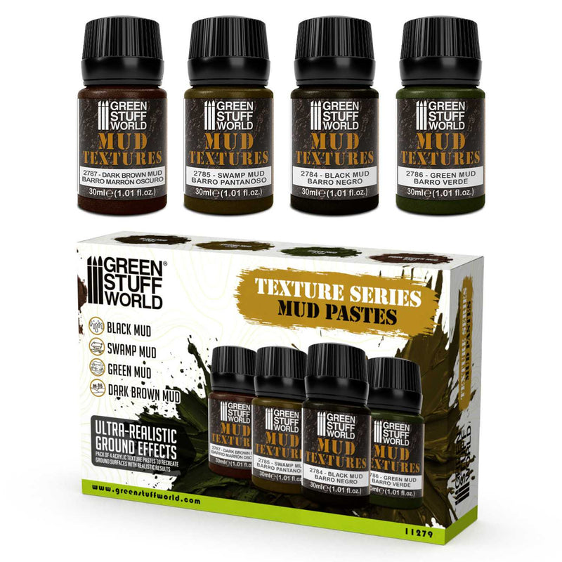 Green Stuff World: Textures Series - Mud Pastes Set