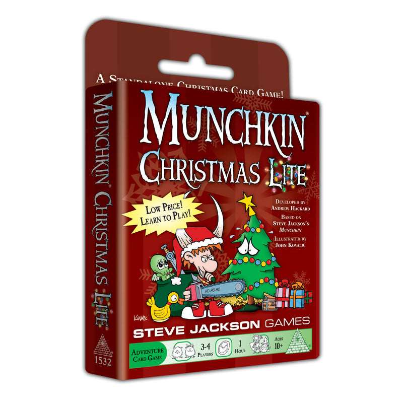 Munchkin Christmas Lite Collectible Trading Cards Taps Games   