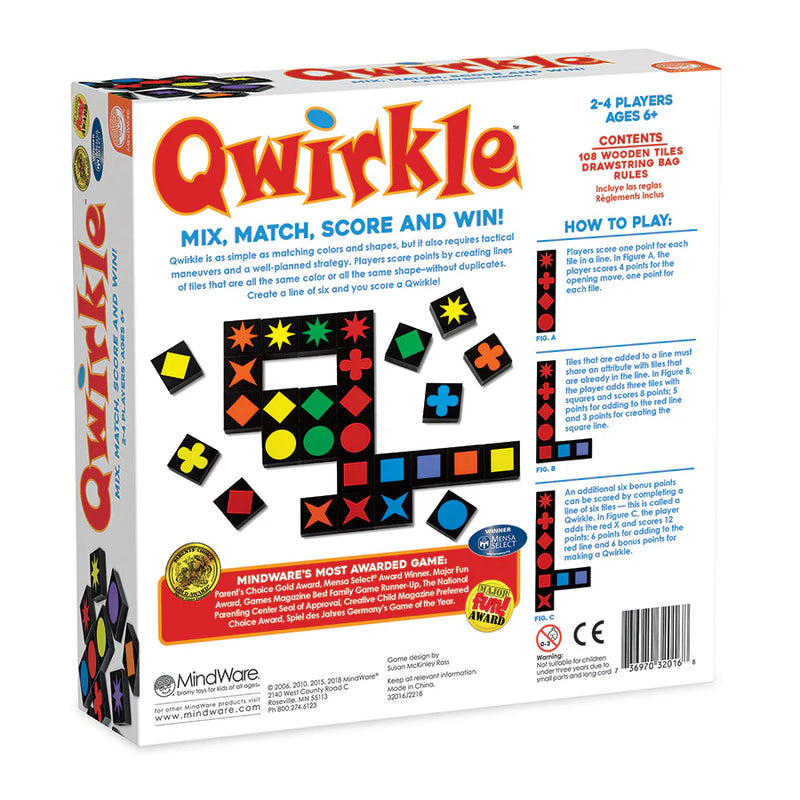 Qwirkle Board Games MindWare   