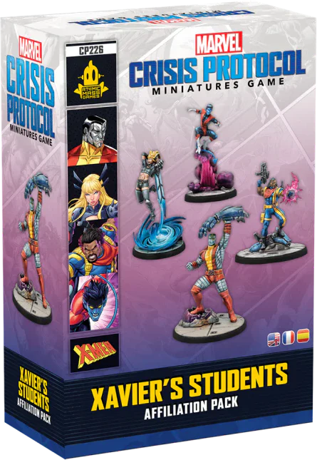 Marvel Crisis Protocol: Xavier's Students Affiliation Pack (Release: Jan 23 2026) Marvel Crisis Protocol Atomic Mass Games