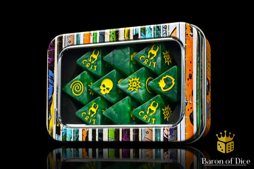 Baron of Dice: "Loki's Mischief" D8 Skirmish Dice Set Dice & Gaming Accessories Baron of Dice