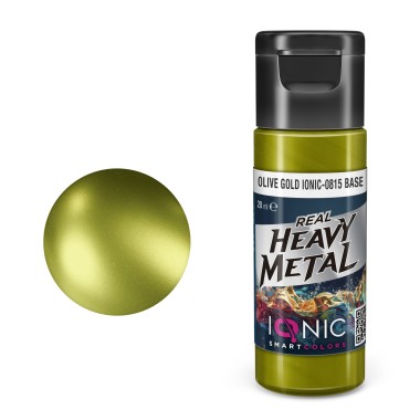 Ionic: Heavy Metal 0815 - Olive Gold Base Model Paints Runeforge Distribution