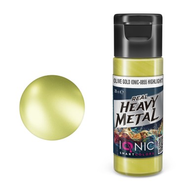 Ionic: Heavy Metal 0855 - Olive Gold Highlight Model Paints Runeforge Distribution