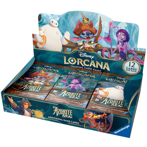 Disney Lorcana: Azurite Sea - Booster Box Lorcana Sealed Ravensburger
