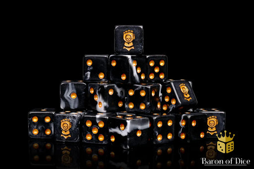 Baron of Dice: "Retributors" 25x16mm Square Corner Dice Dice & Gaming Accessories Baron of Dice