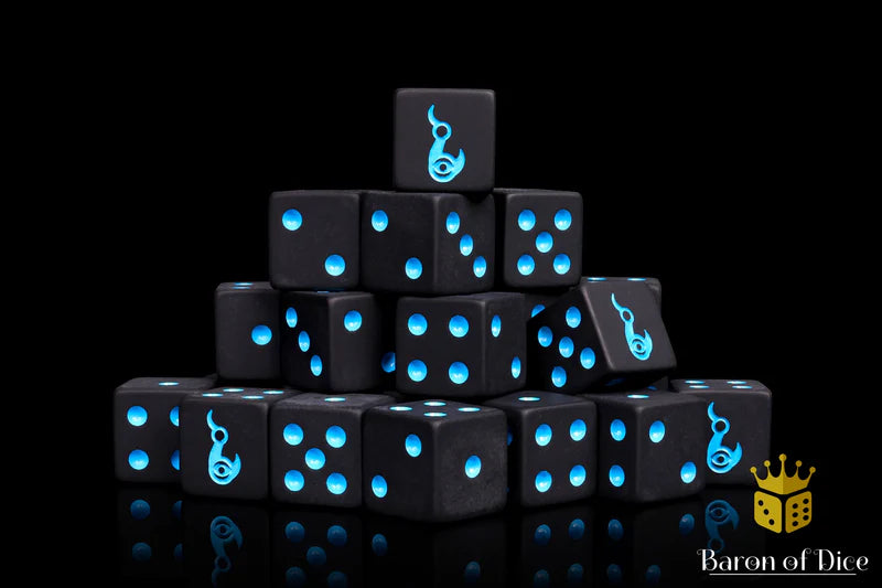 Baron of Dice: "Dreamweavers" 25x16mm Square Corner Dice Dice & Gaming Accessories Baron of Dice
