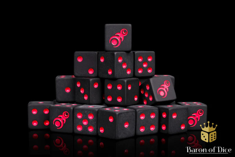 Baron of Dice: "Thrill Seekers" 25x16mm Square Corner Dice Dice & Gaming Accessories Baron of Dice