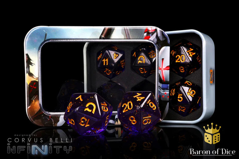 Baron of Dice: Infinity - Shasvastii Expeditionary Force - Official Dice Set Dice & Gaming Accessories Baron of Dice