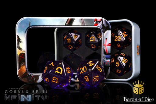 Baron of Dice: Infinity - Shasvastii Expeditionary Force - Official Dice Set Dice & Gaming Accessories Baron of Dice