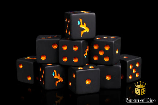 Baron of Dice: "Star Battle - Firstborn" 25x16mm Square Corner Dice Dice & Gaming Accessories Baron of Dice