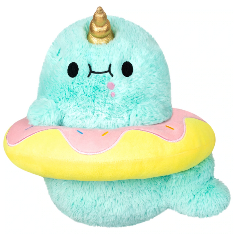 Squishable: Mini Sparkles the Narwhal in Donut Toys & Plushes Squishable   