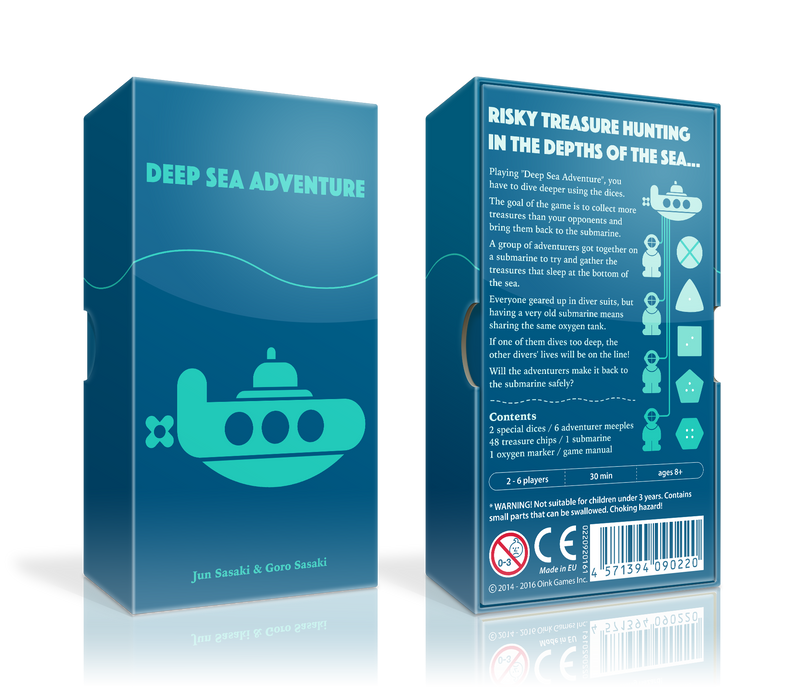 Deep Sea Adventure Board Games Oink Games