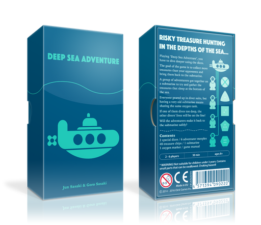Deep Sea Adventure Board Games Oink Games