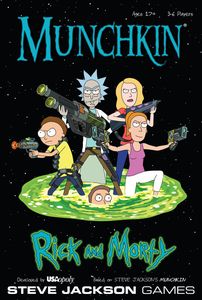 Munchkin Rick & Morty Board Games Steve Jackson
