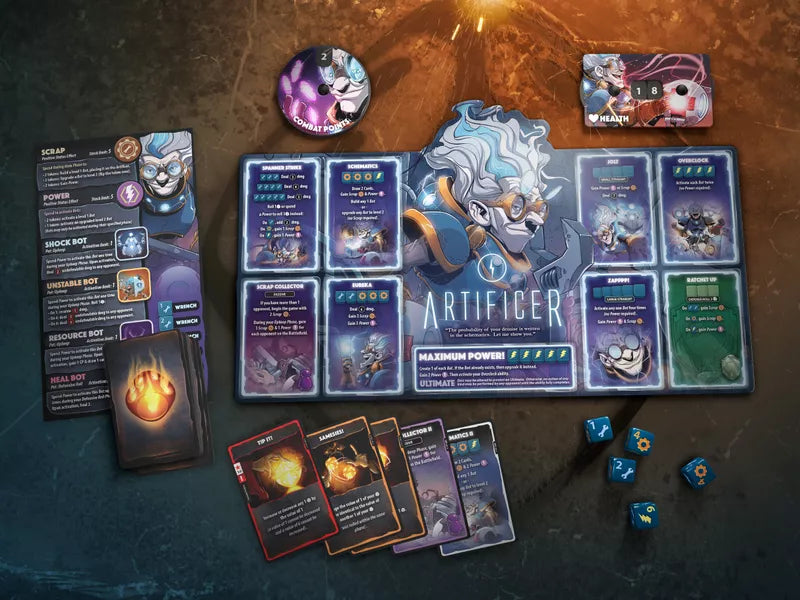 Dice Throne: Season 2 - Cursed Pirate V Artificer Board Games Roxley Games