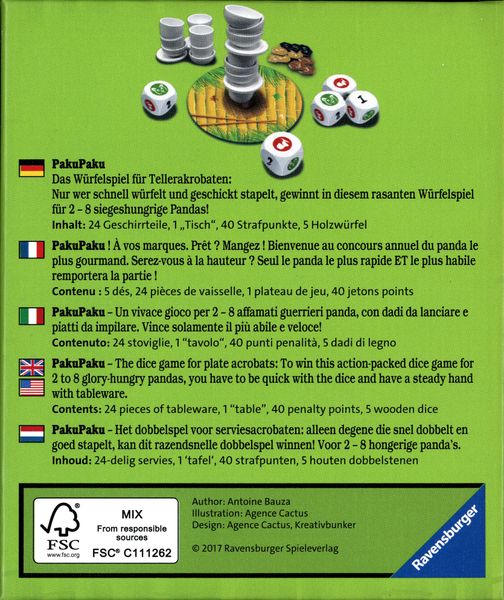 Paku Paku Board Games Ravensburger