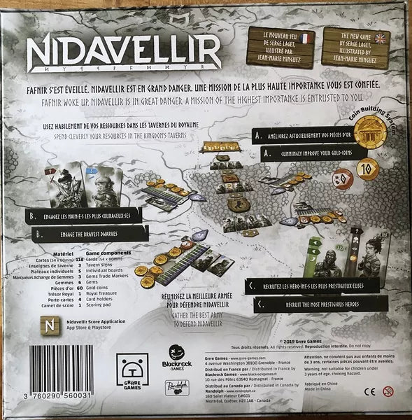 Nidavellir Board Games Grrre Games