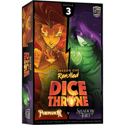 Dice Throne: Season 1 ReRolled - Pyromancer V Shadow Thief Board Games Roxley Games