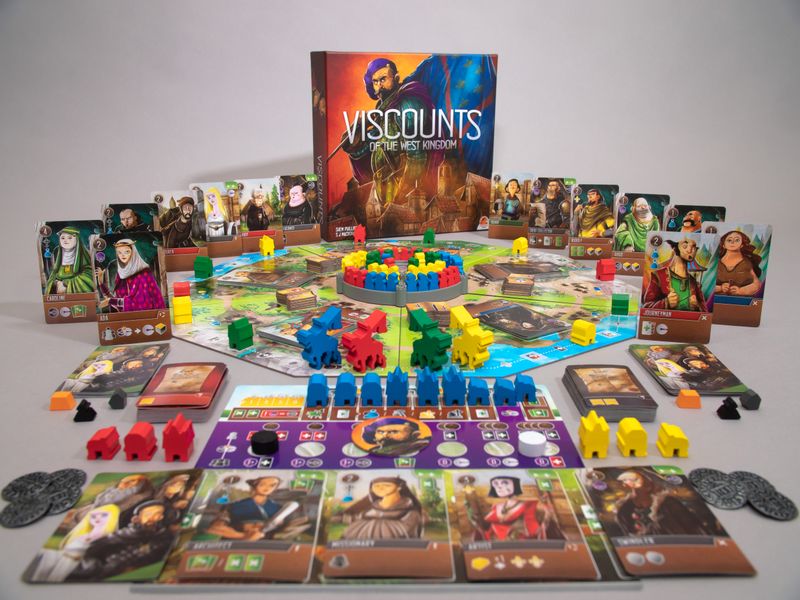 Viscounts of the West Kingdom Board Games Garphill Games
