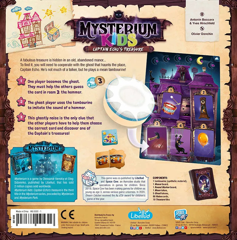 Mysterium Kids: Captain Echo's Treasure Board Games Libellud   
