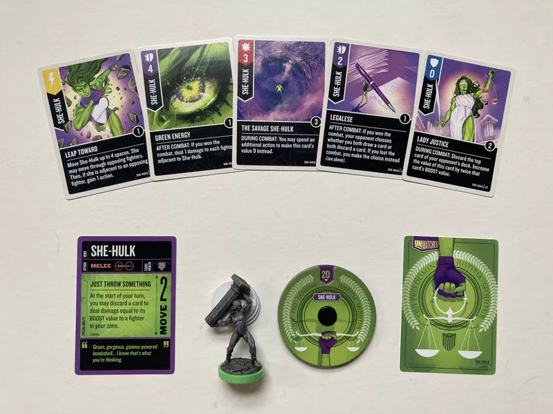 Unmatched: Marvel: Brains and Brawn Board Games Restoration Games   