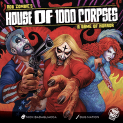 Rob Zombie's House of 1000 Corpses: A Game of Horror Board Games Trick or Treat Studios