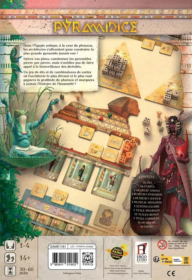 Pyramidice Board Games Ares Games