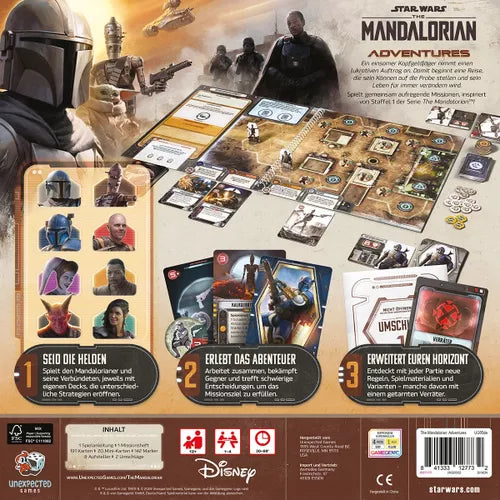 The Mandalorian: Adventures Board Games Unexpected Games