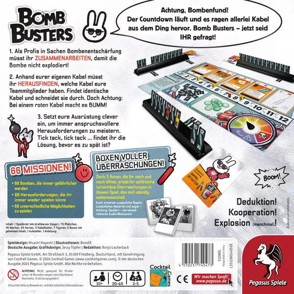 Bomb Busters Board Games Pegasus Spiele